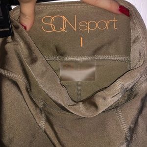 Gold Workout Leggings